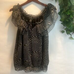 Marina Luna Modern Silk Top